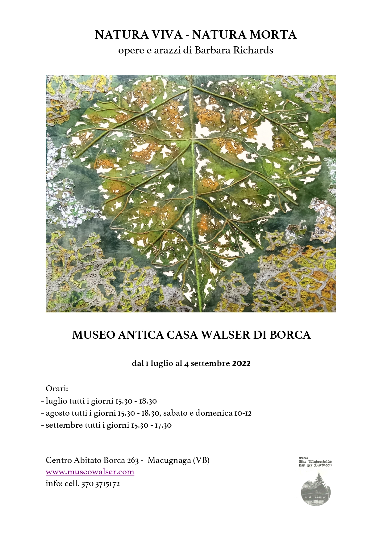 NATURA VIVA NATURA MORTA Opere E Arazzi Di Barbara Richards 